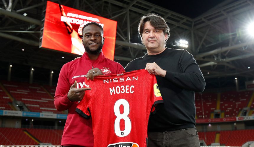 Victor Moses signs new contract with Spartak Moscow