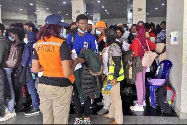JUST IN : Second batch of Nigerians from Ukraine arrives in Abuja
