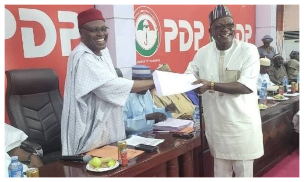 Ex-Benue Governor Ortom Inaugurated as PDP BOT Member