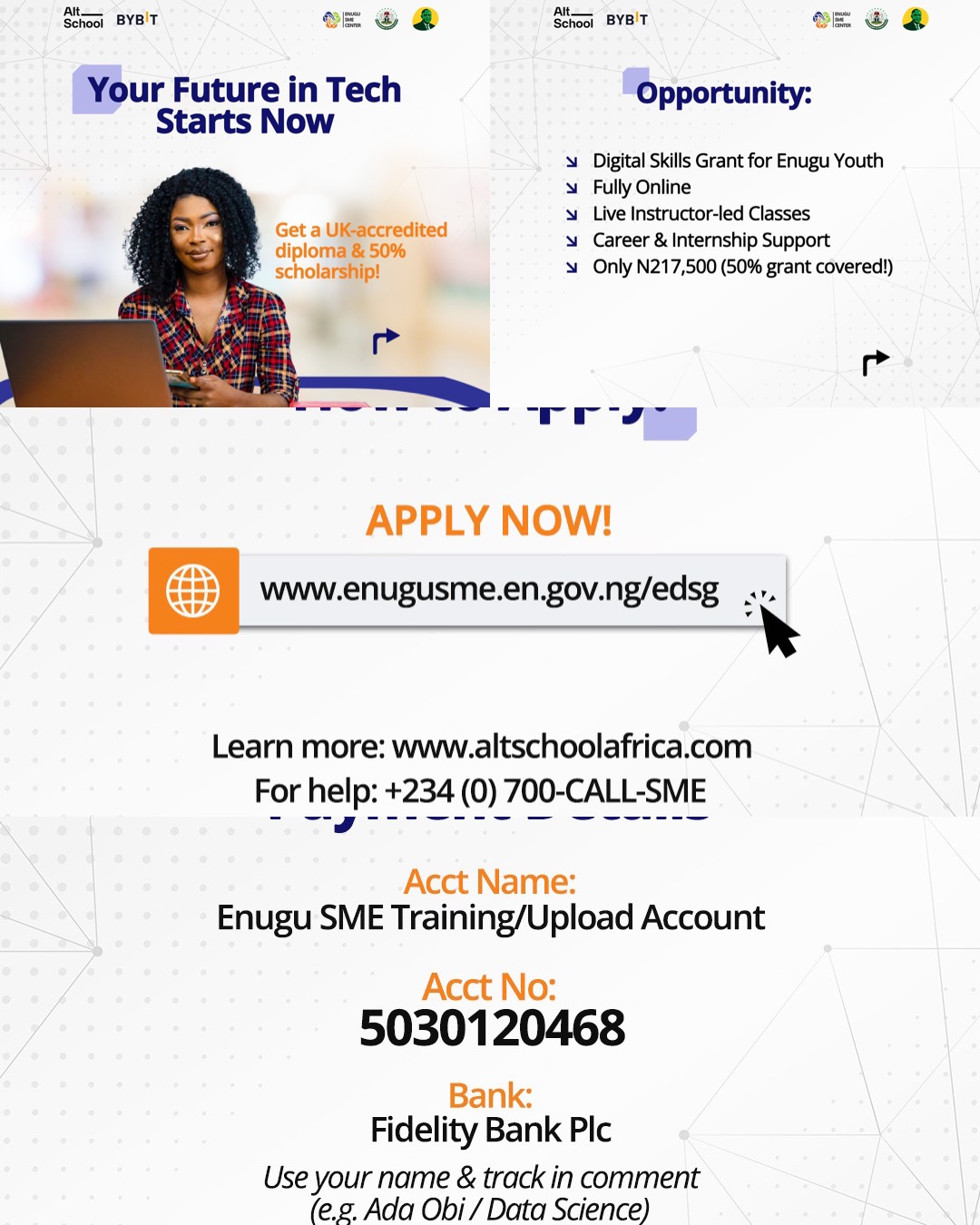 Enugu Government Extends Digital Skills Grant Deadline, Urges Aspiring Tech Talents to Apply