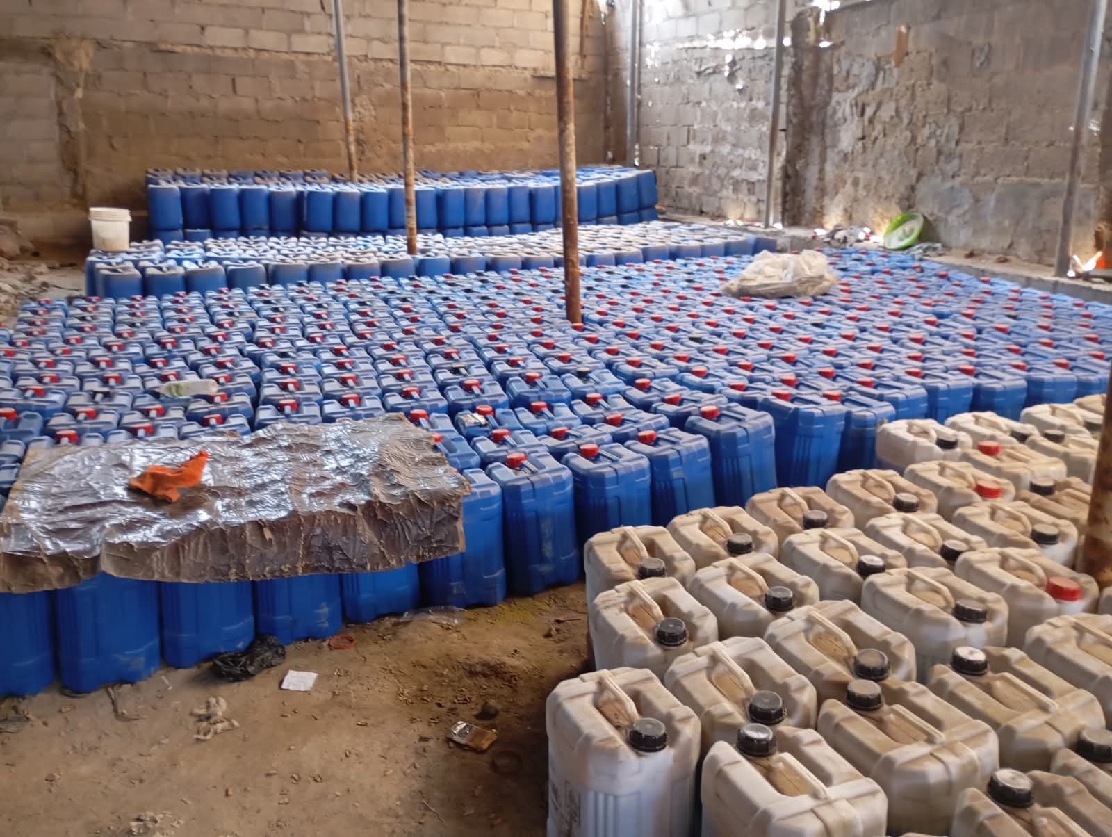 NAFDAC seals warehouse full of explosive chemicals in Kano