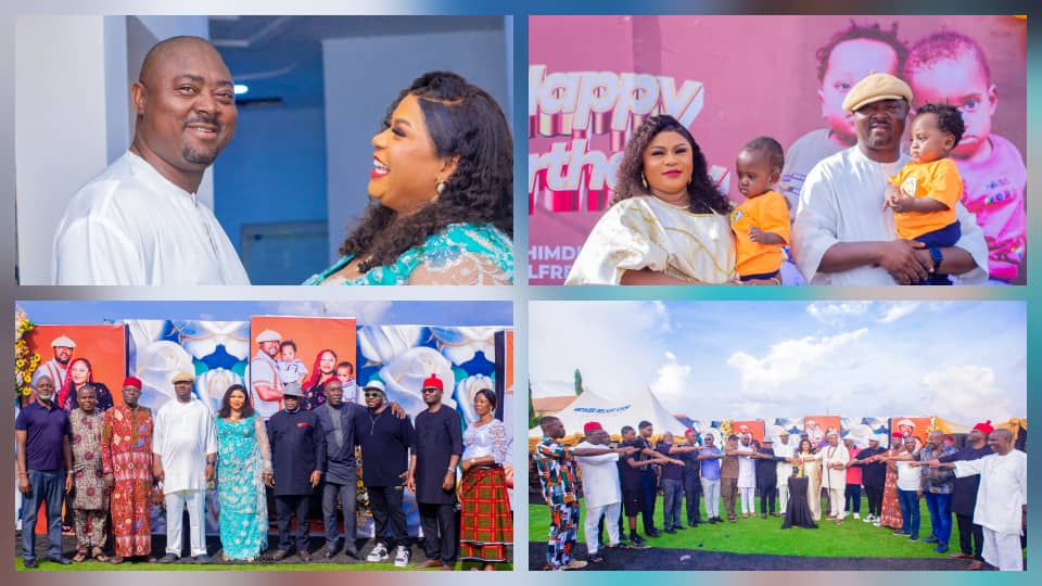Double Celebration in Enugu: Ochi Family Marks Twins’ First Birthday and Tenth Wedding Anniversary in Grand Style