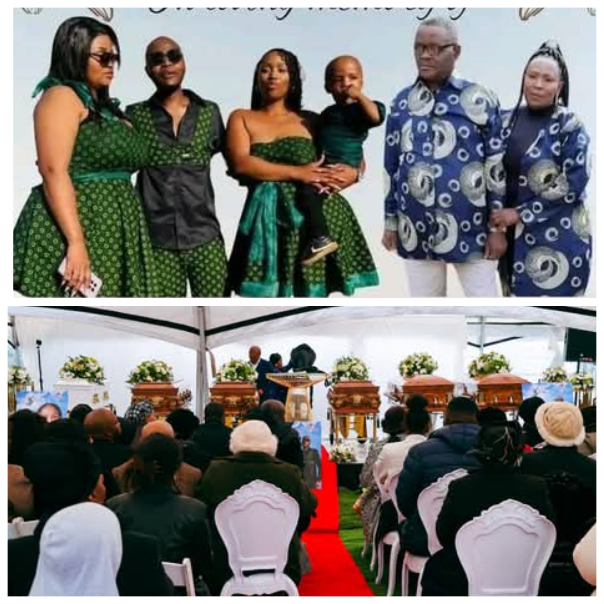 Six family members returning from funeral die in auto crash(photos)