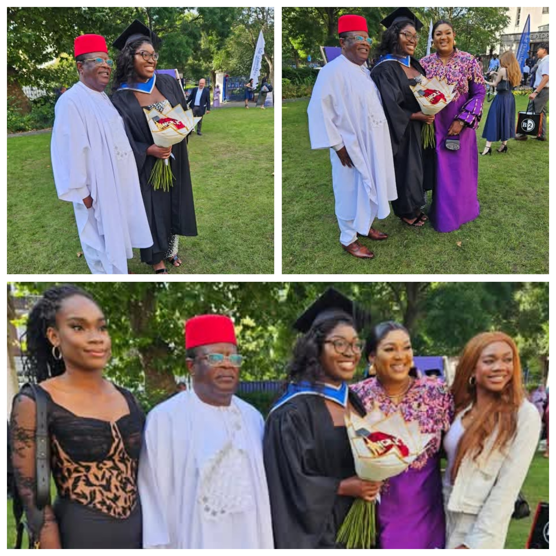 David Umahi’s daughter graduates with first class from UK university
