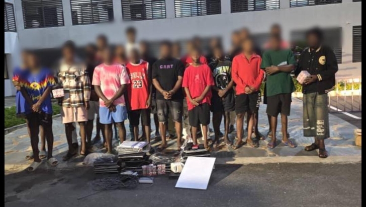 Ghana Immigration Arrests 50 Nigerians in Cybercrime and Human Trafficking Raid at McCarthy Hills