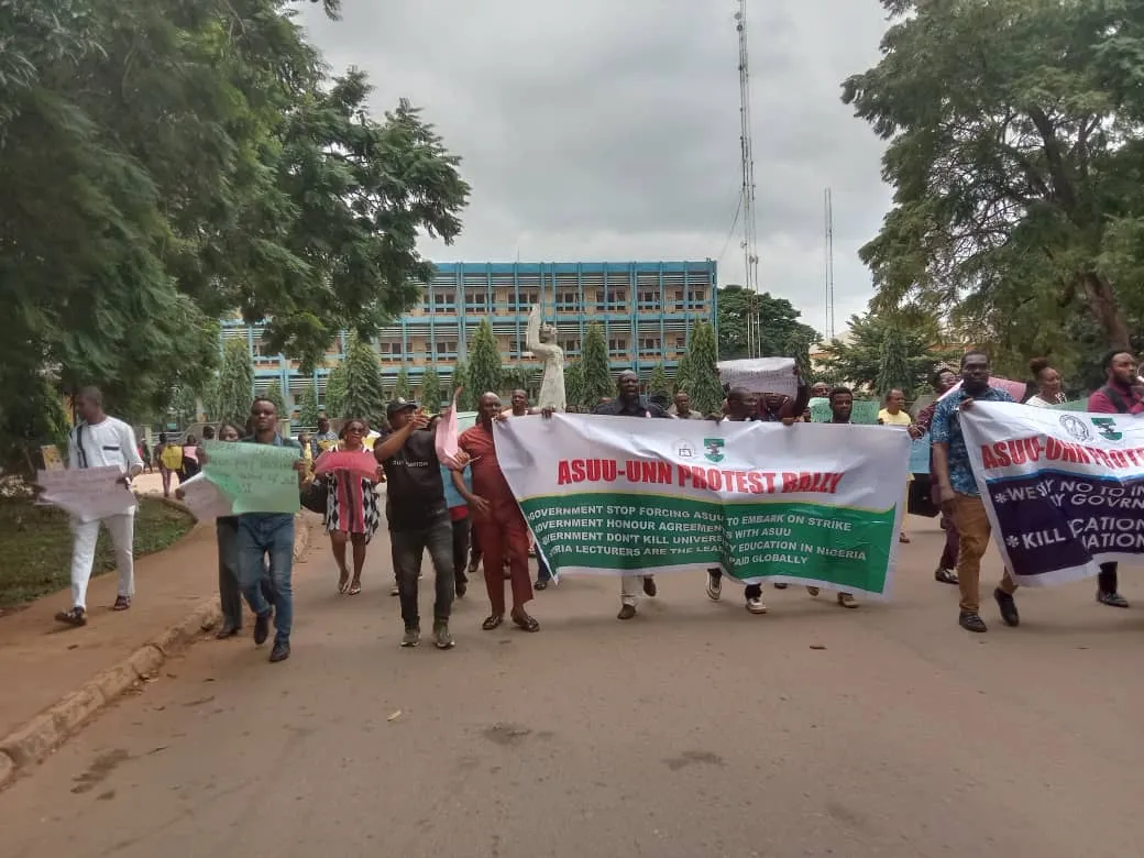 ASUU-UNN Joins Call for Nationwide Strike, Demands FG Honour 2009 Agreement