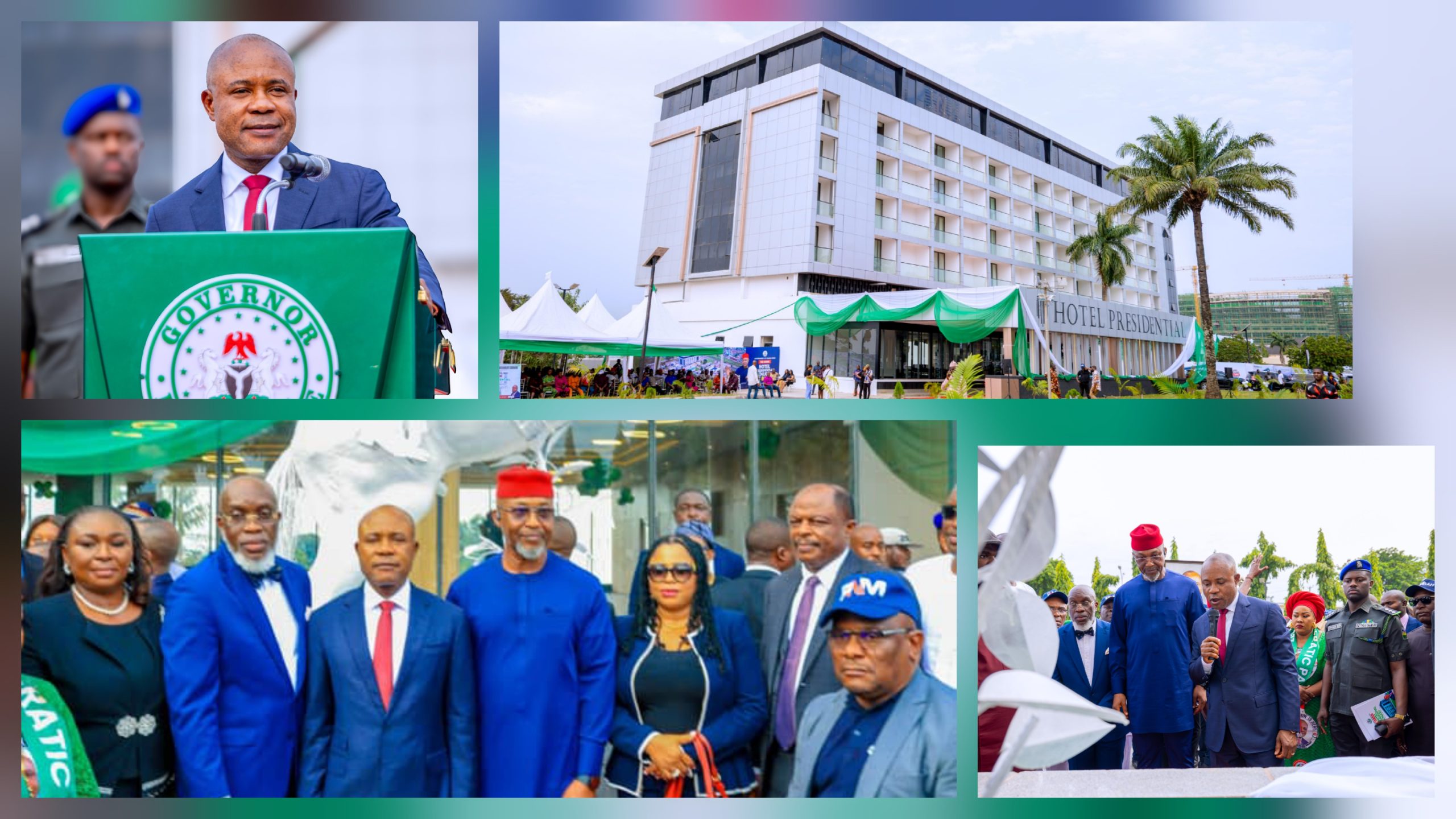 NEW: Joy in Enugu as Gov Mbah Unveils Reconstructed Hotel Presidential, Extols Dr. Okpara’s Vision