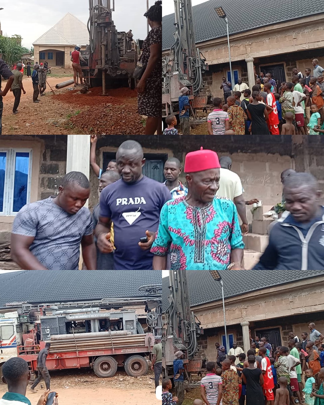 Aligning with Gov Mbah’s Inclusive Devt,  Hon. Uche Okolo Expands ‘Portable Water for All’ Project: Borehole Drilling Kicks Off at Ndiulo Imeama, Mgbowo Ward and Obuofia, Awgu Ward II
