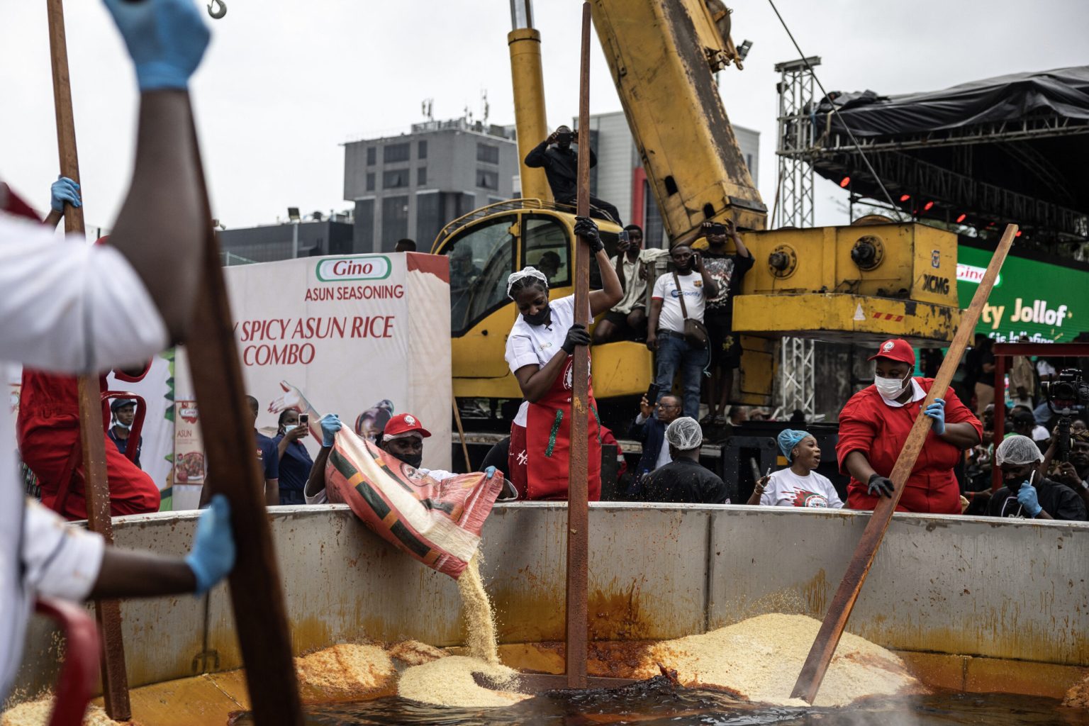 Hilda Baci Completes Guinness World Record for Largest Pot of Jollof Rice