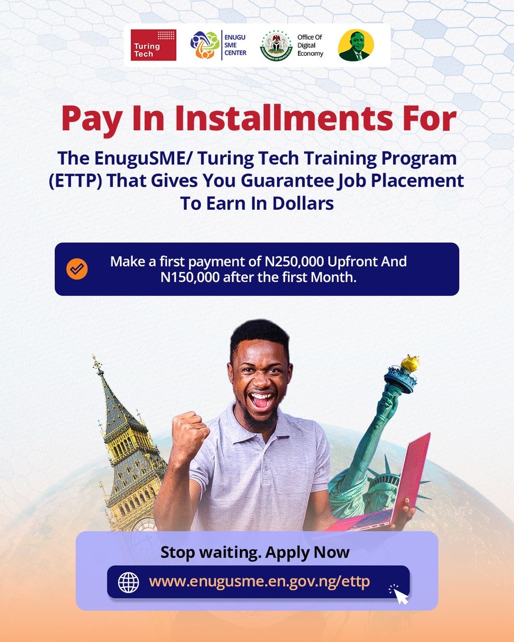 Enugu SME Center Partners Turing Tech to Launch Training Program, Opening Global Tech Jobs for Ndi-Enugu