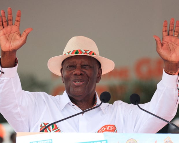Ivorian president Ouattara, 83, wins fourth presidential term