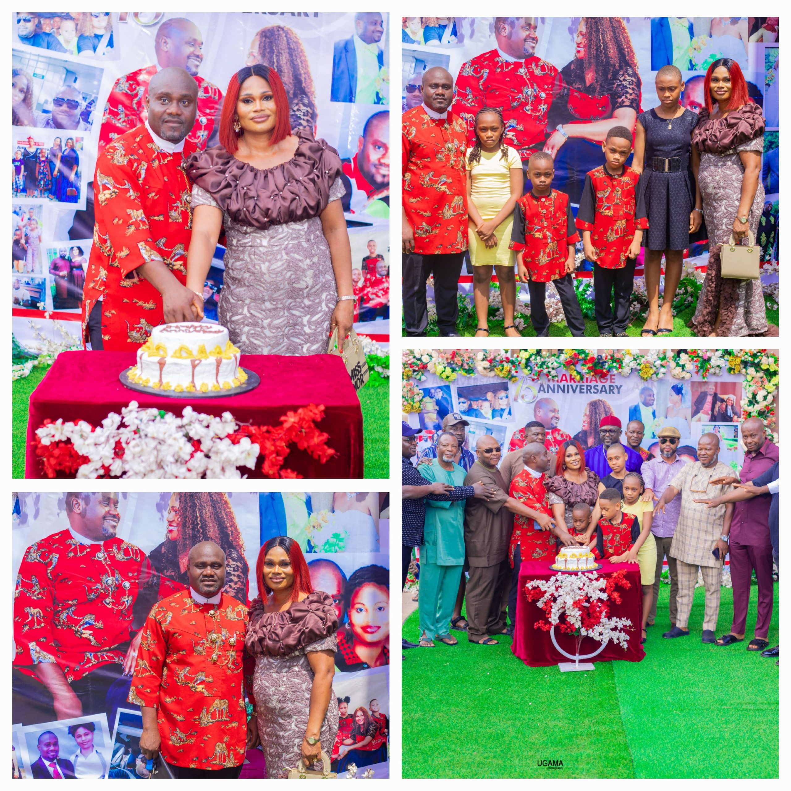 *15 Years of Unbroken Love: Mr. and Mrs. Chidi Oha Celebrate a Journey of Enduring Partnership and Faith*