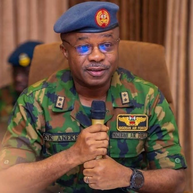 Insecurity: Air Marshal Aneke Pledges Support to Troops While Demanding Harder Fight Against Criminal Elements