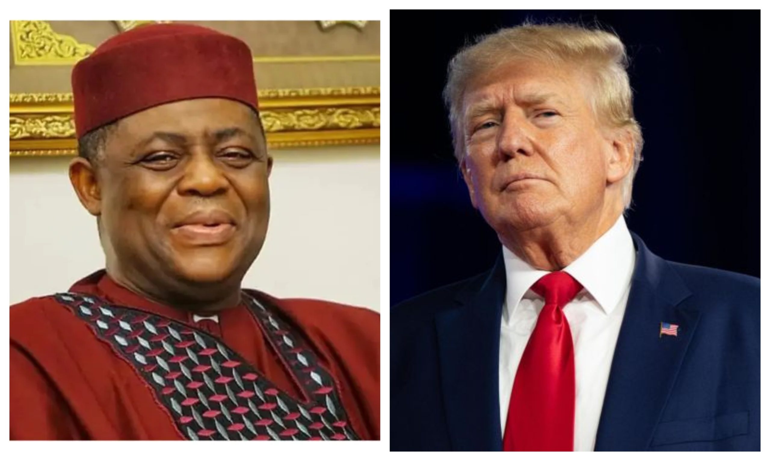 Scumbag. Do your worst’ – Former Minister of Aviation Femi Fani-Kayode reacts to US President’s threat of war in Nigeria over killing of Christians