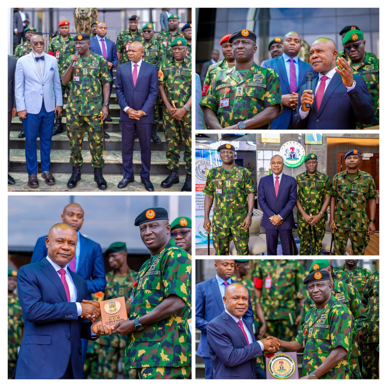 Chief of the Army Staff Lauds Tremendous Security Improvement in Enugu State
