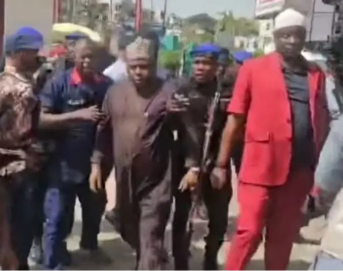 Wike’s Arrival Sparks Violent Confrontation at PDP National Secretariat