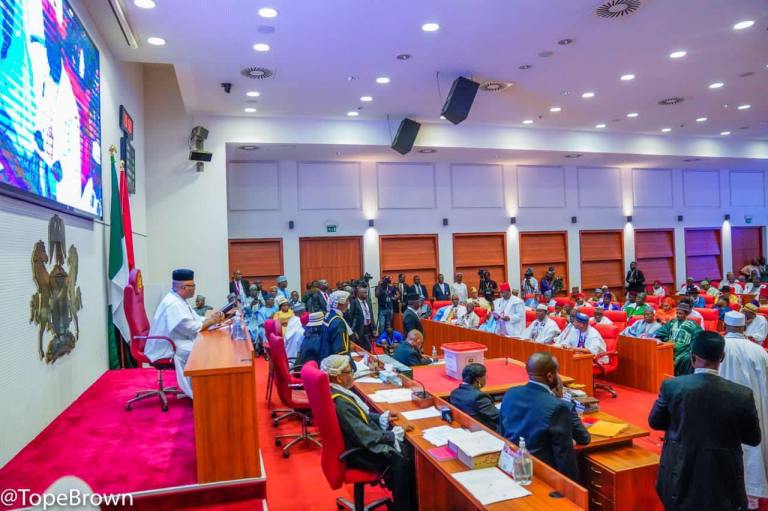Senate Approves Tinubu’s Request for N1.15 Trillion Domestic Borrowing to Fund 2025 Budget Deficit