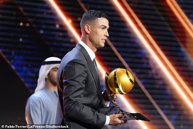 Cristiano Ronaldo named Middle East Player of the Year at Globe Soccer Awards