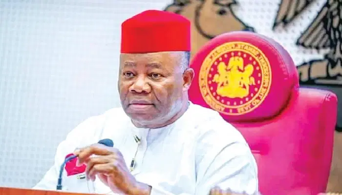 Senate President Akpabio Admits He Gets Excited by Opposition Anger Over New Laws