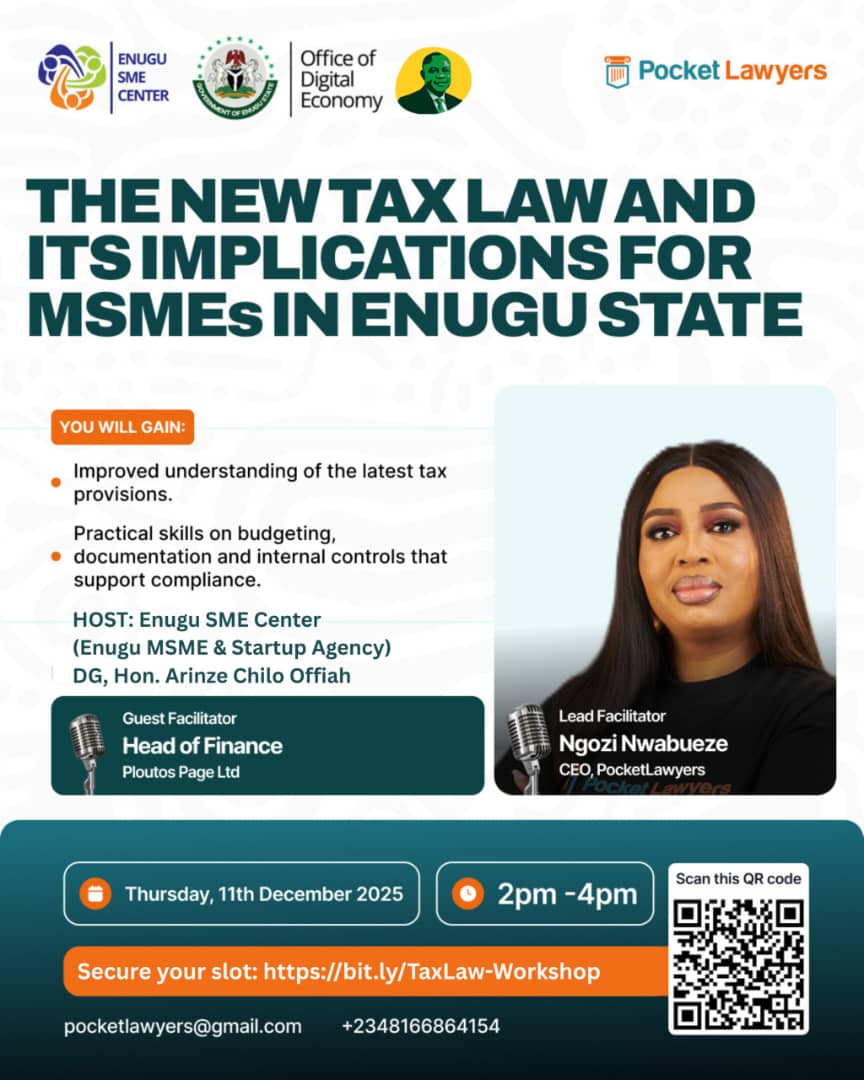 Tax Law 2025: Essential Updates for Enugu MSMEs