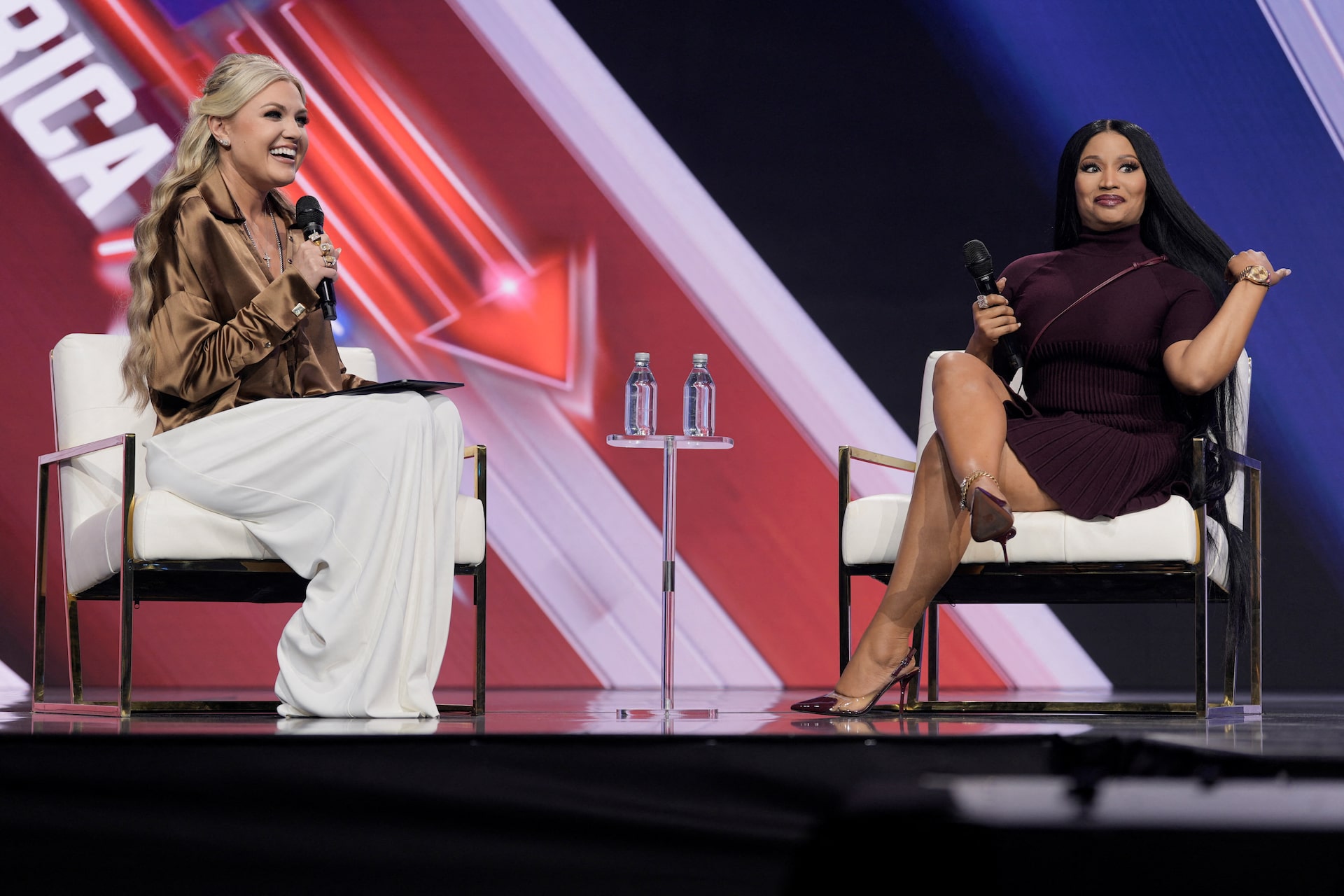 Nicki Minaj Accidentally Calls JD Vance an ‘Assassin’ on Stage