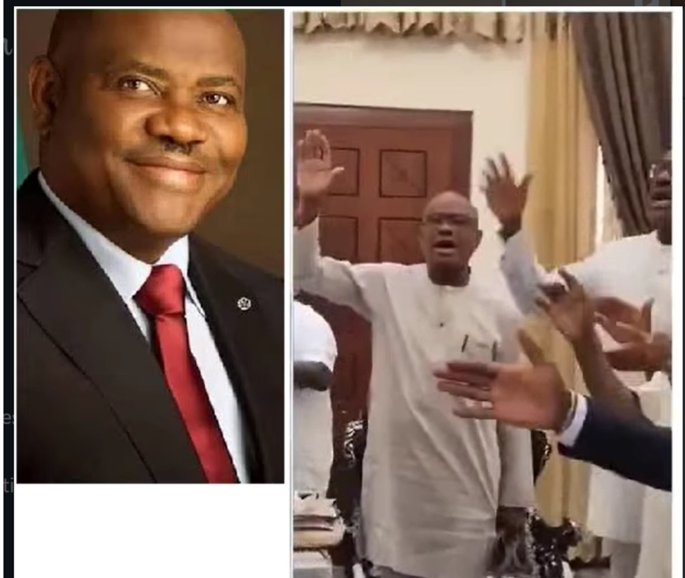 FCT minister Nyesom Wike hosts praise and worship session with fellow politicians at his residence