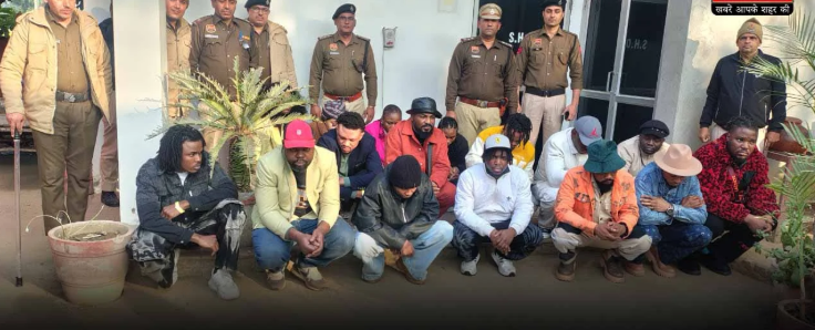 16 Nigerian nationals arrested for illegal liquor party and gambling activities in India