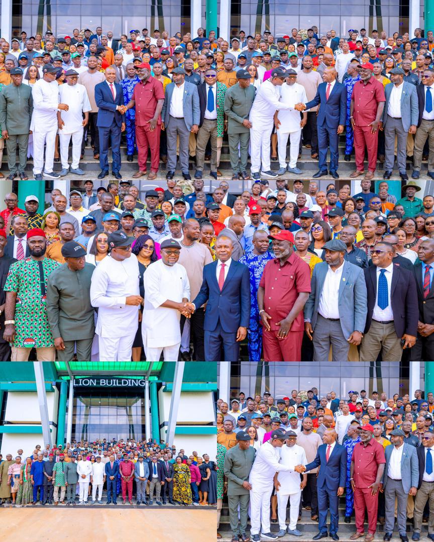 Workers First: Labour Leaders Applaud Governor Peter Mbah as Enugu Unveils Bold Welfare Reforms and ₦32bn Pension Commitment