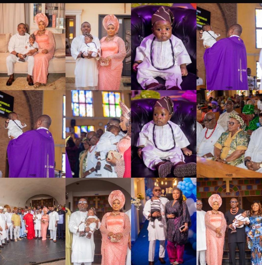 Joy in Enugu as Ikwuka Family Celebrates Dedication of Baby Munachimso Zuriel in Grand Thanksgiving Ceremony