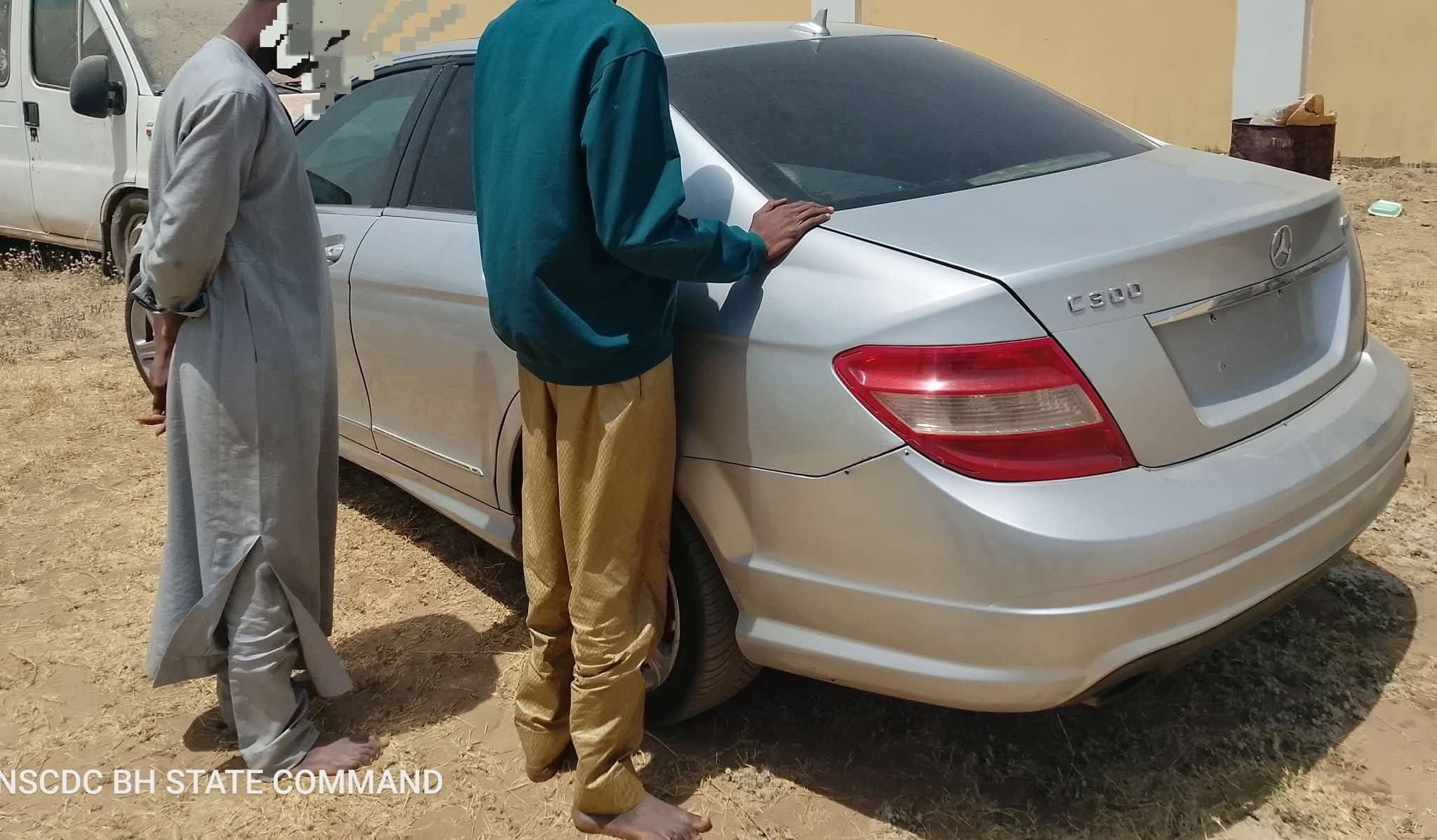 NSCDC arrests man for allegedly using fake bank alert to buy N7m car in Bauchi