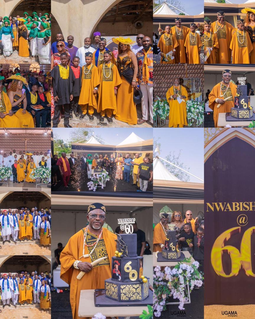 Sixty and Still Soaring: Awgu Celebrates Nwa Bishop’s Diamond Jubilee of Faith, Leadership , Building People and Transforming Lives.”