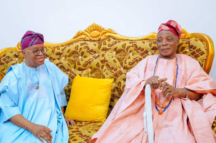 Oyetola Visits Olubadan Ladoja, Discusses Development and Regional Progress