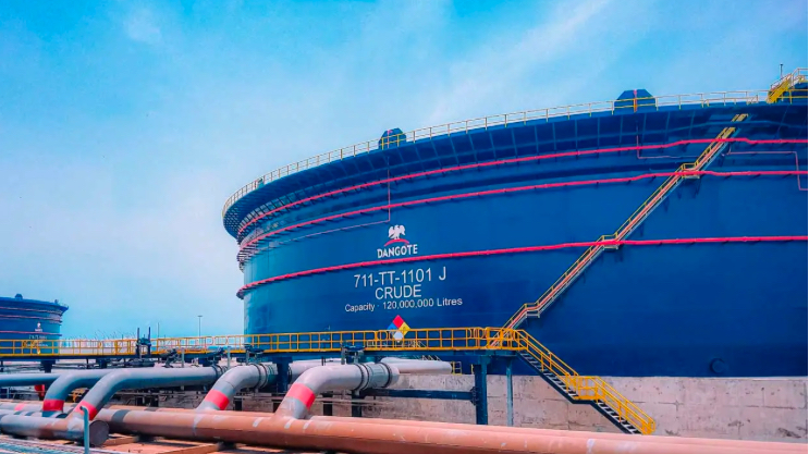 Dangote Refinery Cuts Petrol Price by ₦100 per Litre as Global Oil Prices Ease