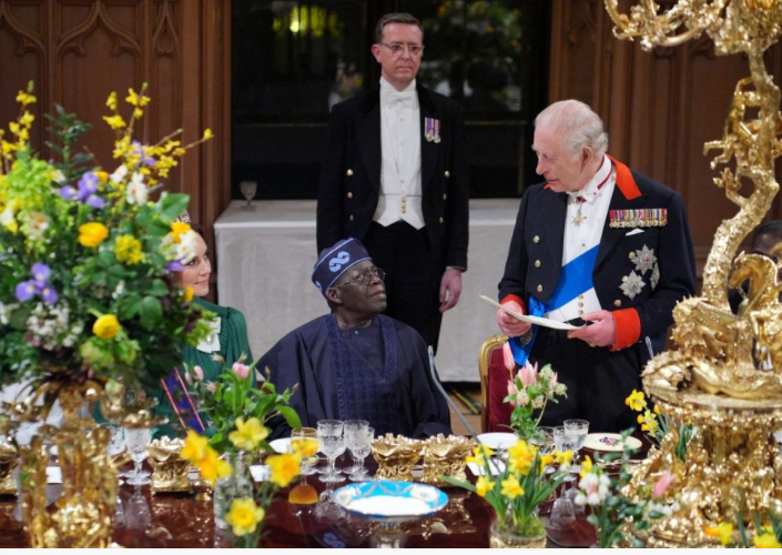King Charles III Praises Nigerian Jollof Rice at Banquet with Tinubu