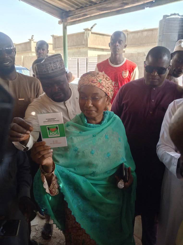 It’s Official’: ADC Welcomes Senator Aishatu Dahiru Ahmed Binani to Party Ranks