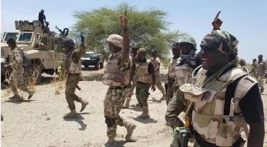 Eight Terrorists Killed by Troops in Foiled Attack in Borno State