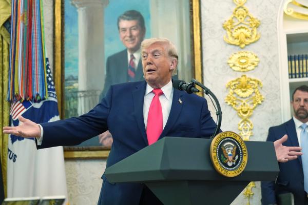 Trump blasts ‘useless’ NATO after Strait of Hormuz reopens as he declares Iran will ‘never use waterway as weapon again