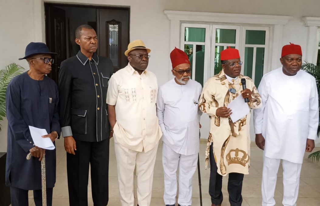 South-East Former Governors Unite to Back Tinubu Ahead of 2027 Polls