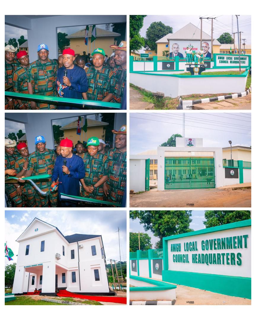 “REBORN IN EXCELLENCE: Gov. Peter Ndubuisi Mbah Commissions Ultra-Modern Chairman’s Office as Awgu Secretariat Transforms into a Model of Governance”