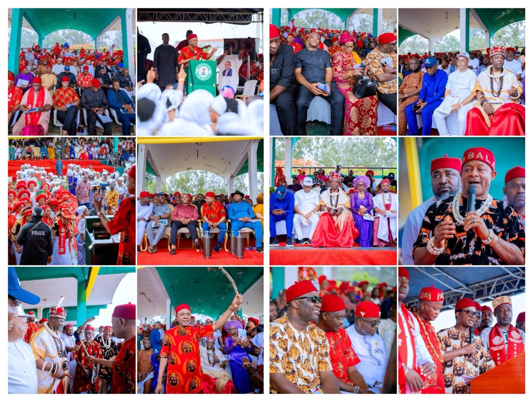 Enugu Ohanaeze Endorses Mbah for 2nd Tenure, Extolls Tinubu’s South East Agenda