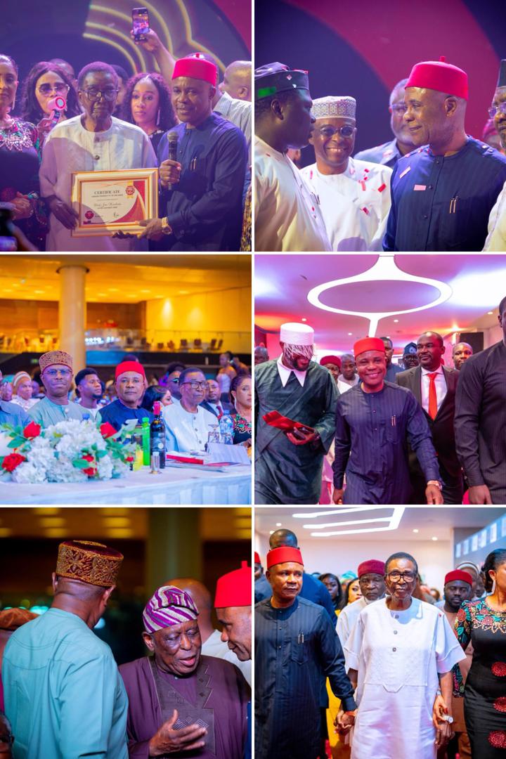 Gov Mbah Celebrates Jim on Vanguard’s Lifetime Achievement Award