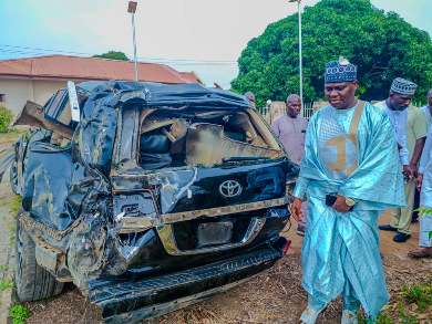 Deputy Speaker of Nasarawa Assembly involved in Car Accident