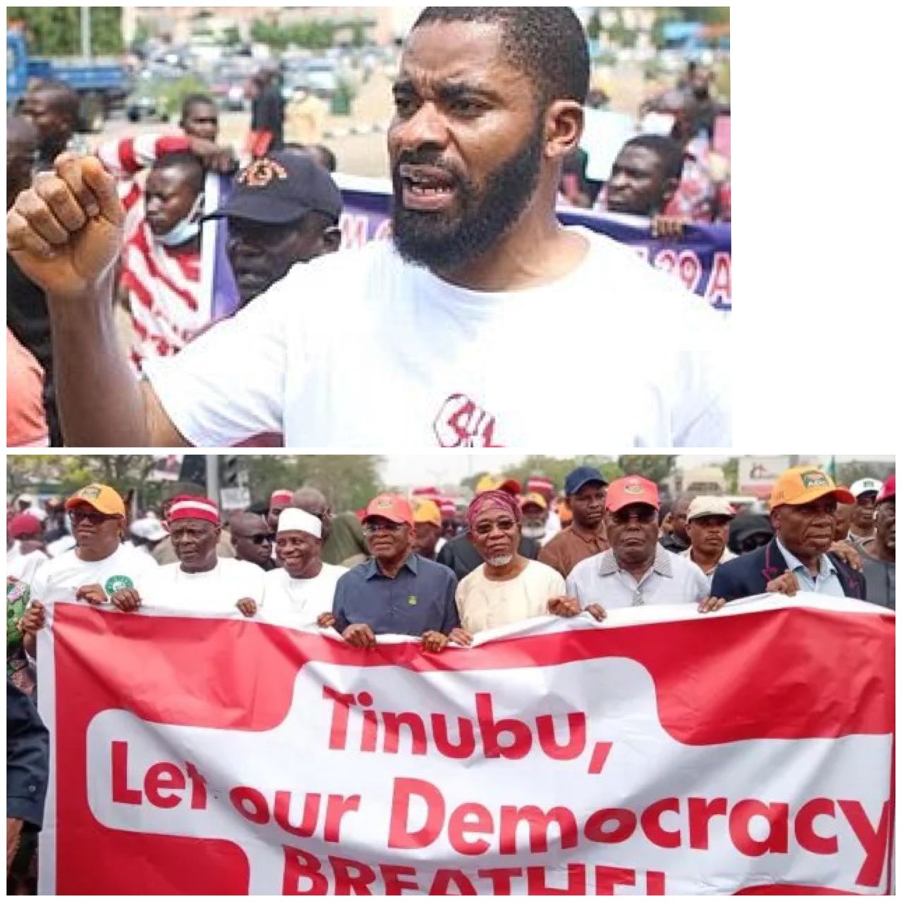 These are the people that want to remove Bola Tinubu from power – Deji Adeyanju mocks ADC leaders who staged anti INEC protests that ‘ended after 3days without achieving anything’’