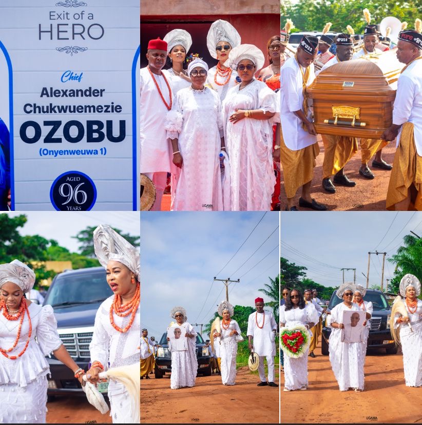 A Life Well Lived: Chief Alexander Ozobu Gets Befitting Farewell as Community Celebrates His Lasting Legacy