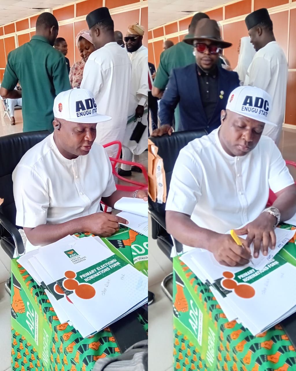 BREAKING: Enugu ADC Governorship Aspirant Ocho Obodoeze Rejects Second Term for Governors, Submits 2027 Nomination Forms