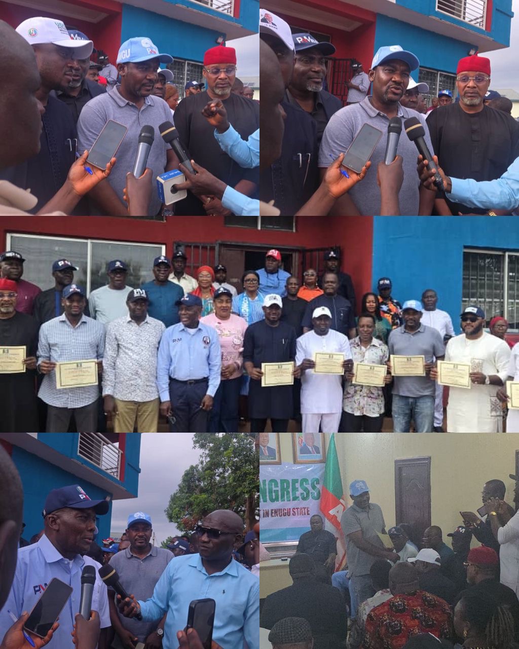 BREAKING: APC HANDS OKOLO CERTIFICATE OF RETURN AFTER LANDSLIDE AWGU PRIMARY VICTORY