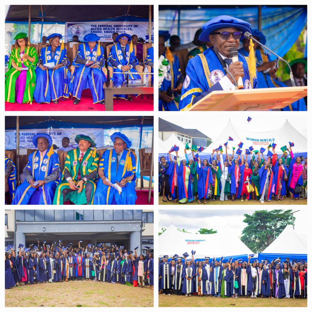 1,500 Futures in White Coats: FUAHSE Enugu Ignites a Healthcare Revolution as Students Storm Historic Second Matriculation
