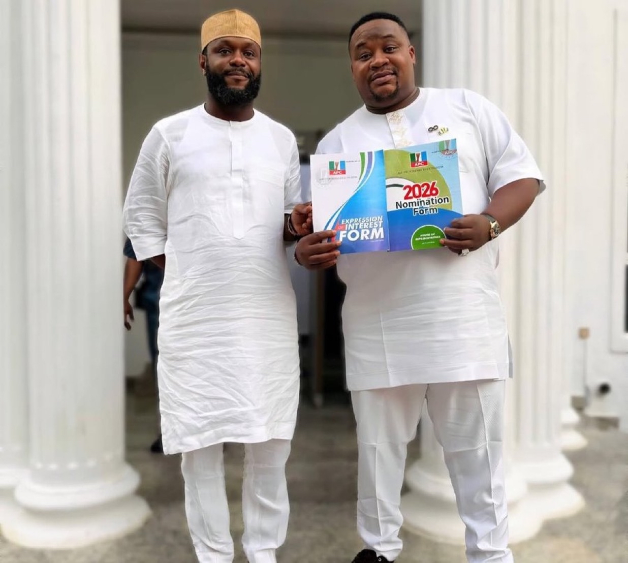 Just In: Cubana Chief Priest Secures APC Form for House of Representatives Bid