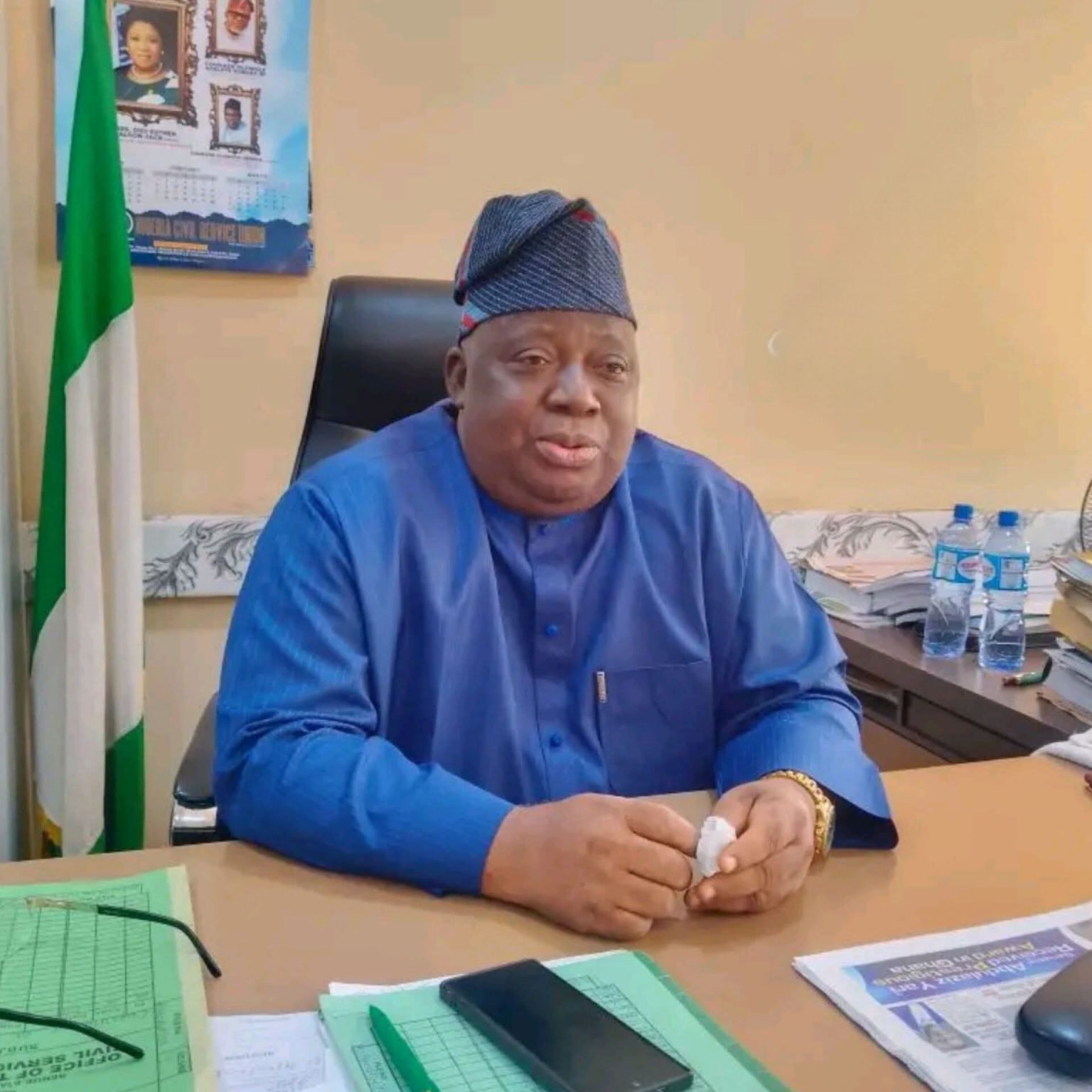 Breaking —  Benue Head of Service Agbogbo Ode Passes Away