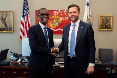 NSA Ribadu Holds Meeting with US VP Vance, Rubio in Washington